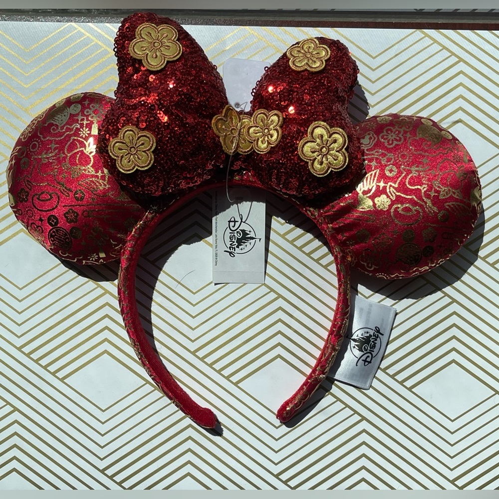 Disney 2021 Lunar New Year RARE ear headband